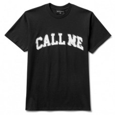 Camiseta Manga Corta Call Me 917 Distressed Negra